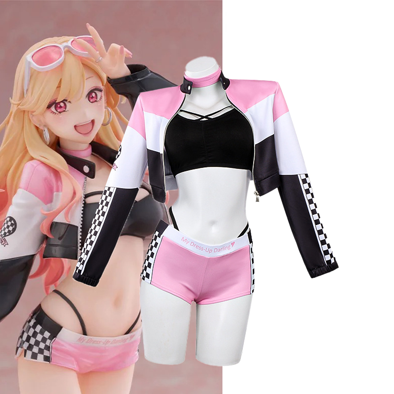 Anime Cosplay Marin - My Dress-Up Darling Marin Kitagawa Rennanzug