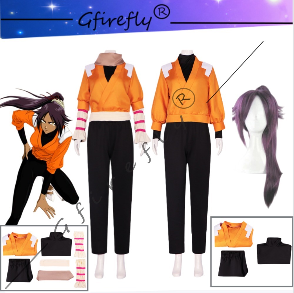 Anime Cosplay Bleach - BLEACH Yoruichi Shihouin Cosplay-Kostüm, gleicher Stil