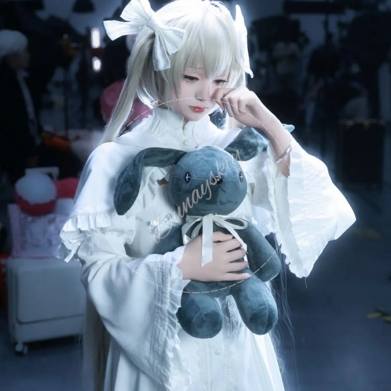 Anime Cosplay Bunny - Kasugano Sora Cosplay-Zubehör, 2-farbig, Grau und