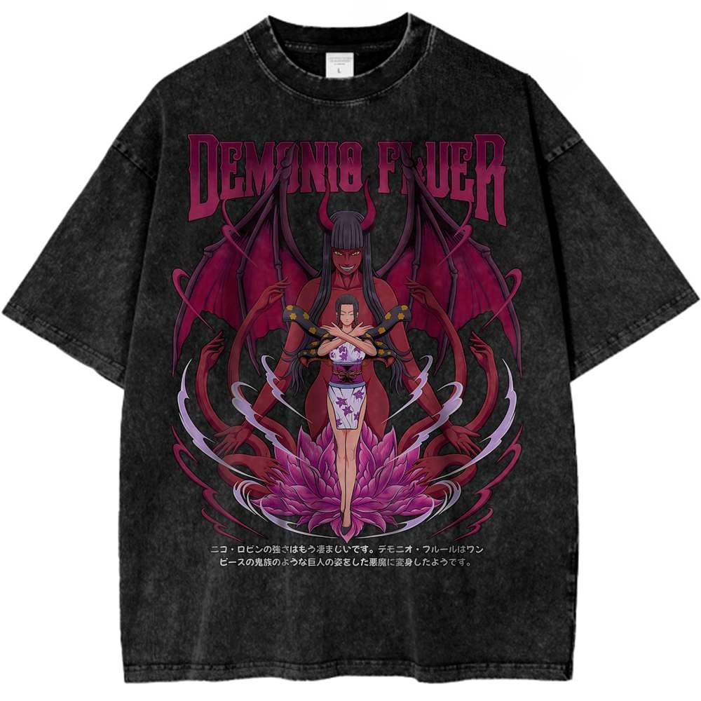 Anime Cosplay Nico Robin - Nico Robin One Piece Anime T-Shirt