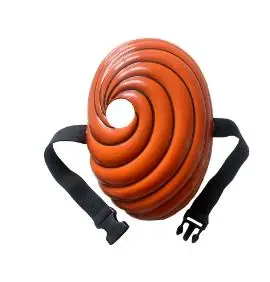Anime Cosplay Obito - Unisex-Ganzgesichtsmaske aus Harz, japanische Cartoons, Migrant
