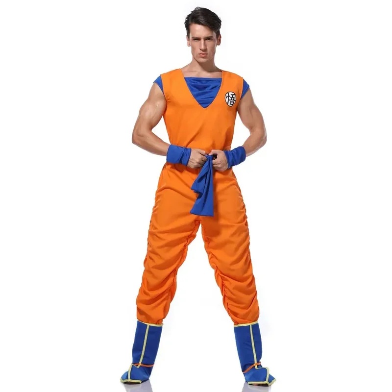 Anime Cosplay Jumpsuit - AnimeVibe 2026 Neues Halloween Japanisches Erwachsenen-Orangekostüm