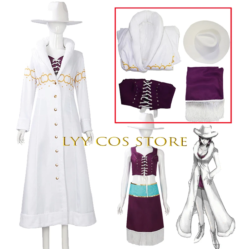 Anime Cosplay Nico Robin - Nico·Robin Cosplay Anime Miss·All Sunday Kostüm
