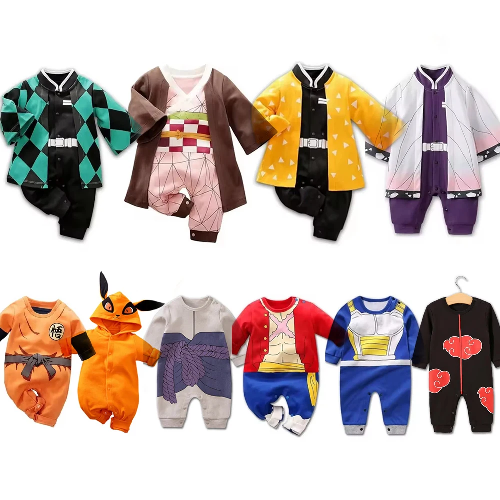 Anime Cosplay Toddler - 0-18 Monate Anime Baby Strampler Neugeborenen