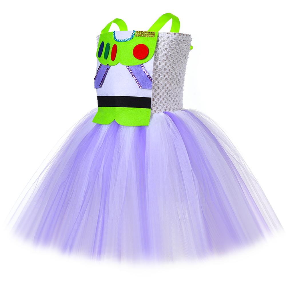 Mädchen Buzz Lightyear Kostüm  – Anime Cosplay Toddler Bewertung und Preis