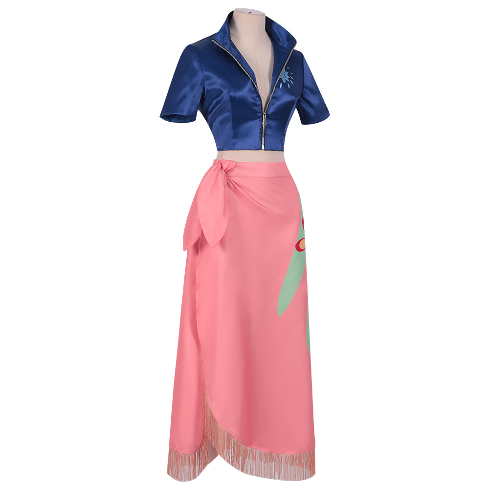 Anime Cosplay Kostüm Kleid Out – Anime Cosplay Nico Robin Bewertung und Preis