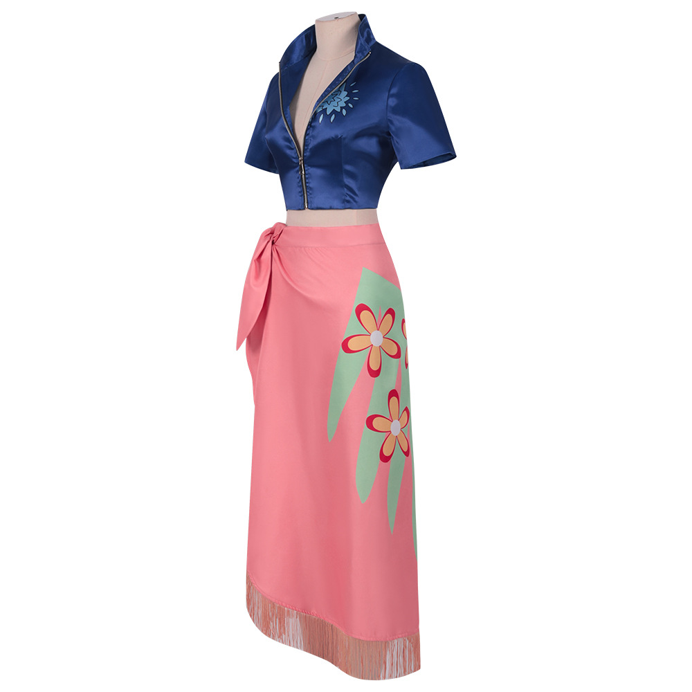Anime Cosplay Kostüm Kleid Out – Anime Cosplay Nico Robin Bewertung und Preis