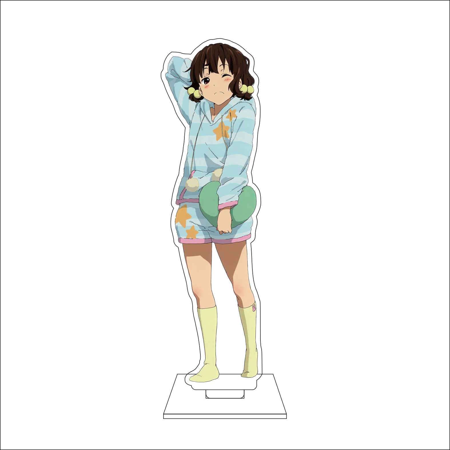 16CM Anime K-ON！Cosplay Acryl- – Anime Cosplay Roleplay Bewertung und Preis