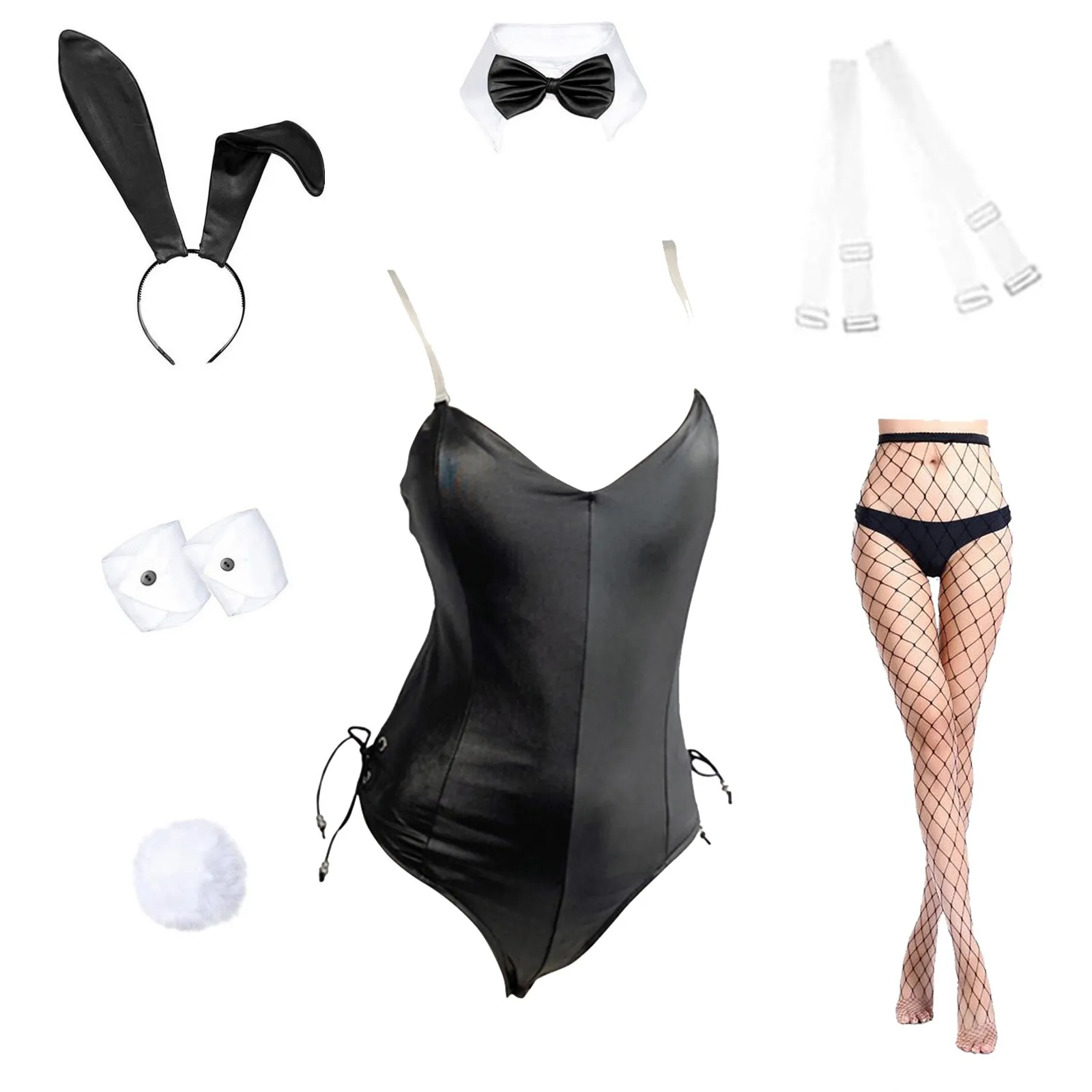 2025 Damen Bunny Girl Anzug An – Anime Cosplay Bunny Bewertung und Preis