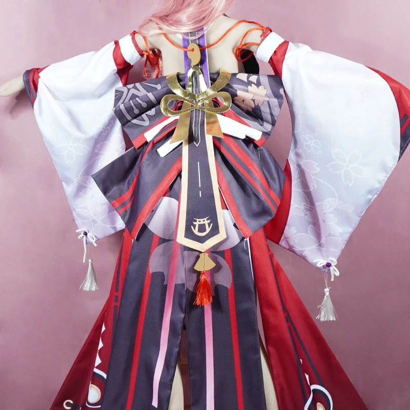 Yae Miko Cosplay Kostüm Impact – Cosplay Anime Yae Miko Bewertung und Preis