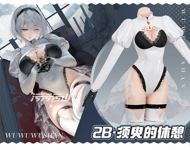 Azur Lane Linkage Automata 2B  – Anime Cosplay Jumpsuit Bewertung und Preis