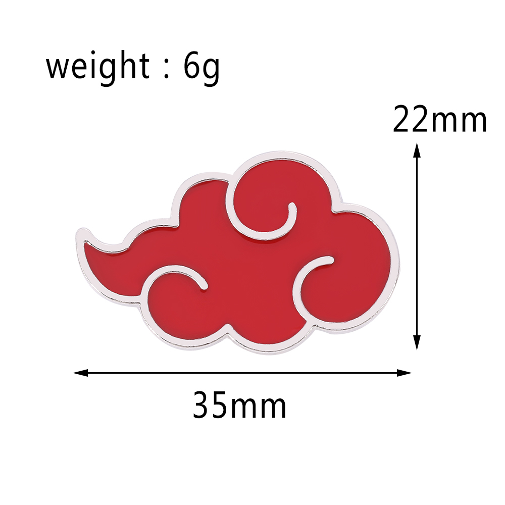 Naruto Akatsuki Brosche Anstec – Anime Cosplay Ninja Bewertung und Preis