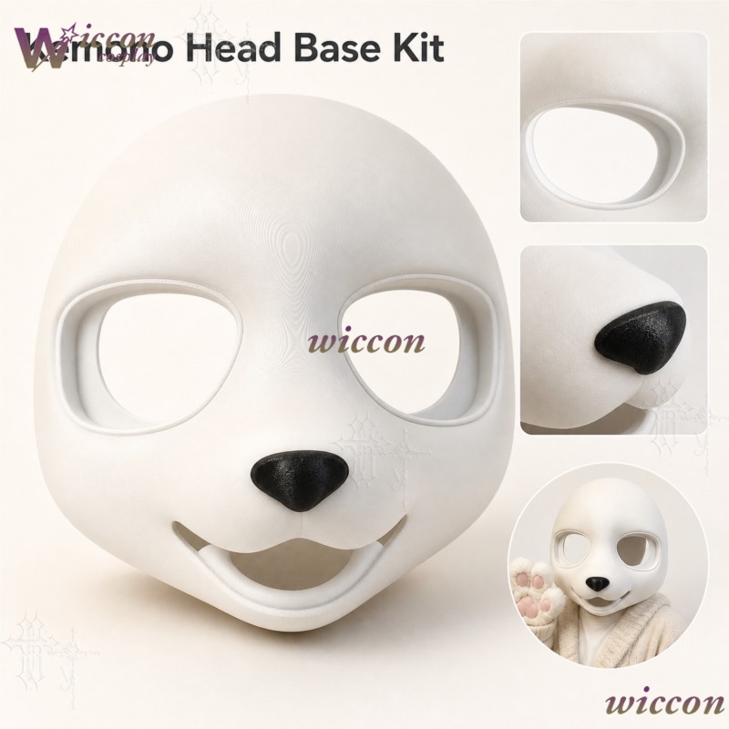 Kemono Kopf-Basis-Kit Fursuit  – Anime Cosplay Diy Bewertung und Preis