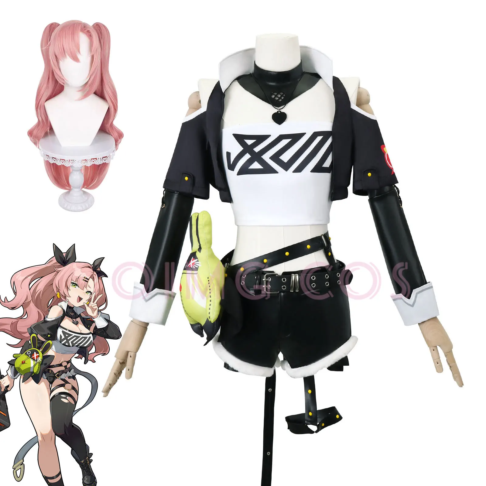 Nicole Demara Zenless Zone Zer – Anime Cosplay Wigs Bewertung und Preis