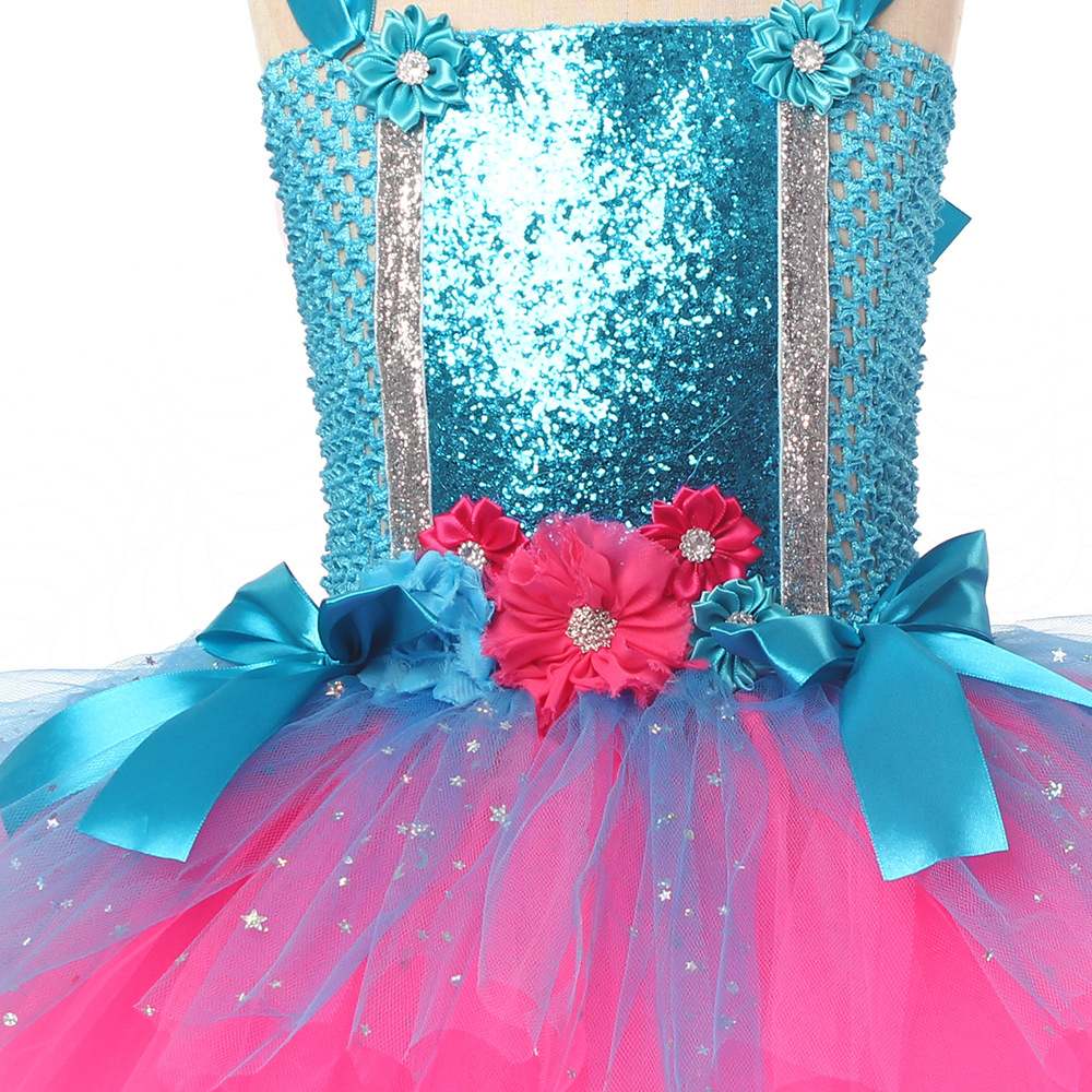Trolle Tutu Kleid für Mädchen  – Anime Cosplay Toddler Bewertung und Preis