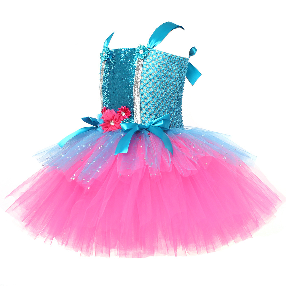 Trolle Tutu Kleid für Mädchen  – Anime Cosplay Toddler Bewertung und Preis