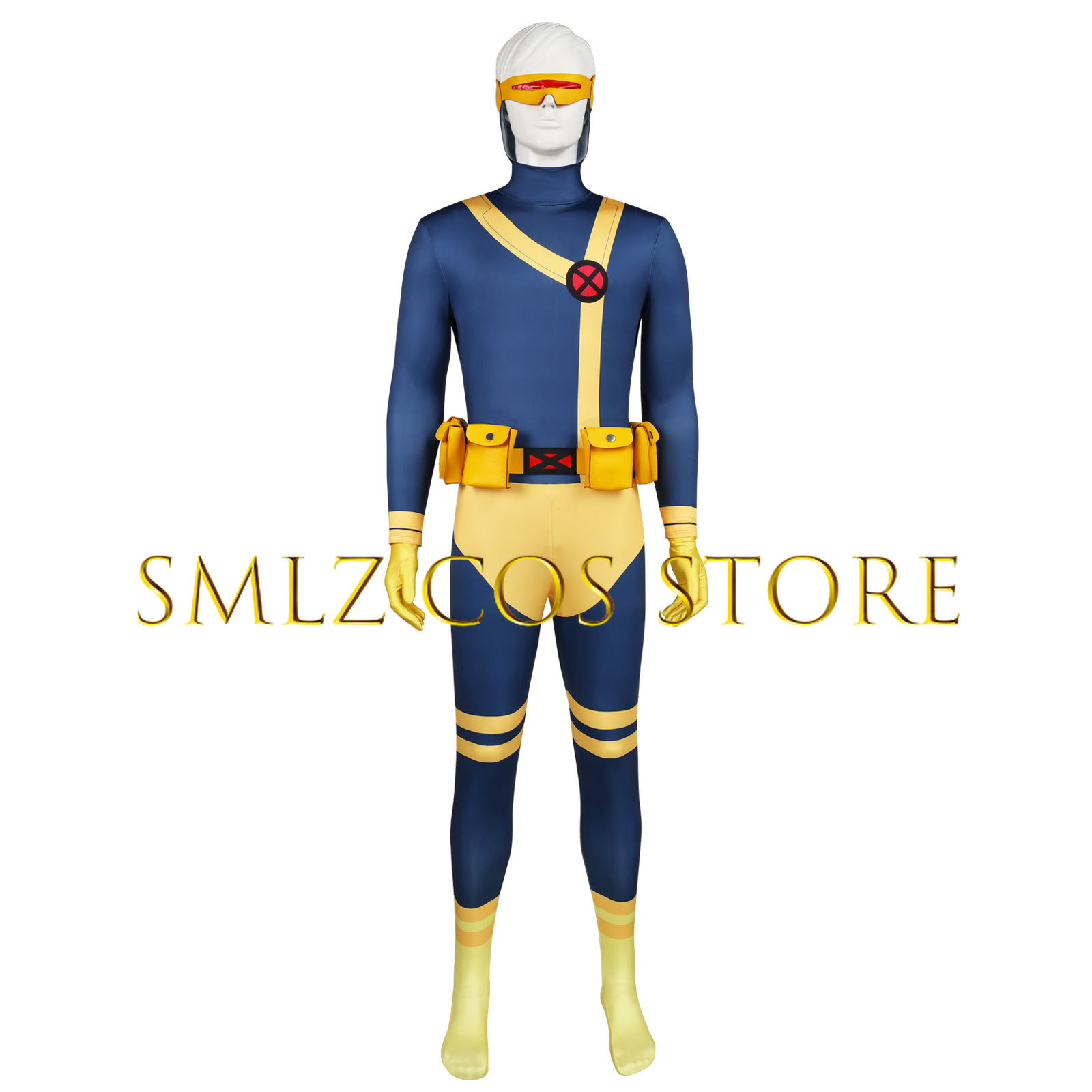 Scott Summers Cosplay Cyclops  – Anime Cosplay Jumpsuit Bewertung und Preis