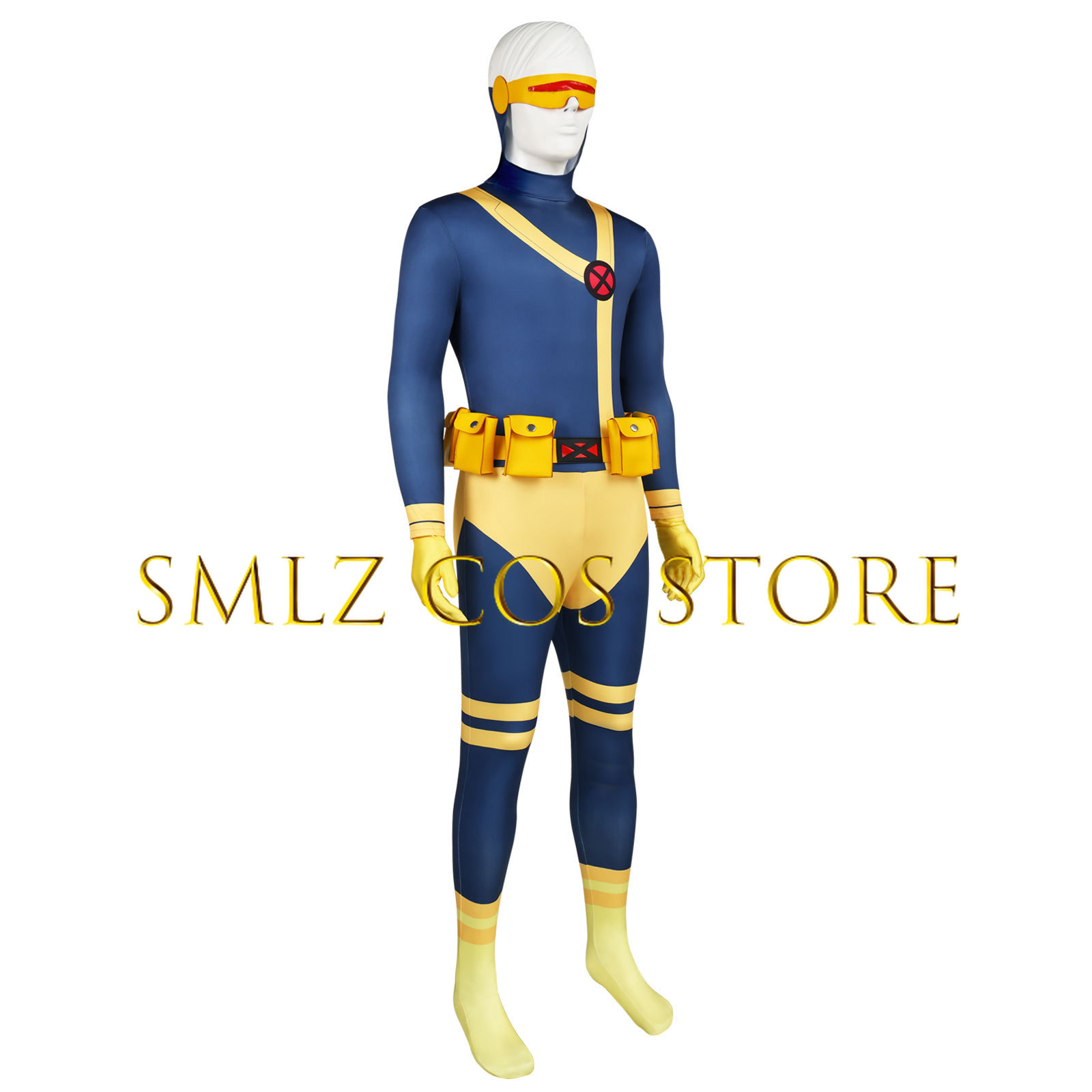 Scott Summers Cosplay Cyclops  – Anime Cosplay Jumpsuit Bewertung und Preis