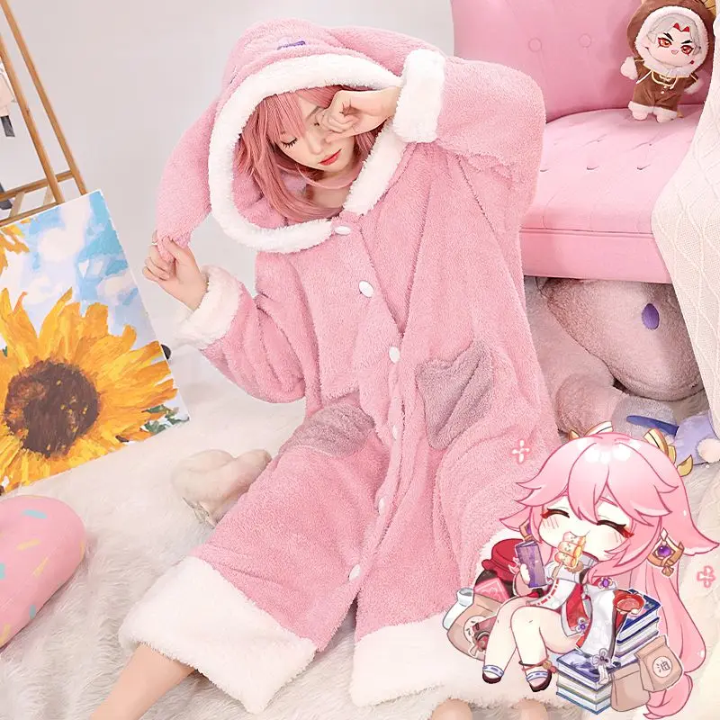 Anime Pyjamas Set Zhongli Xiao – Cosplay Anime Yae Miko Bewertung und Preis