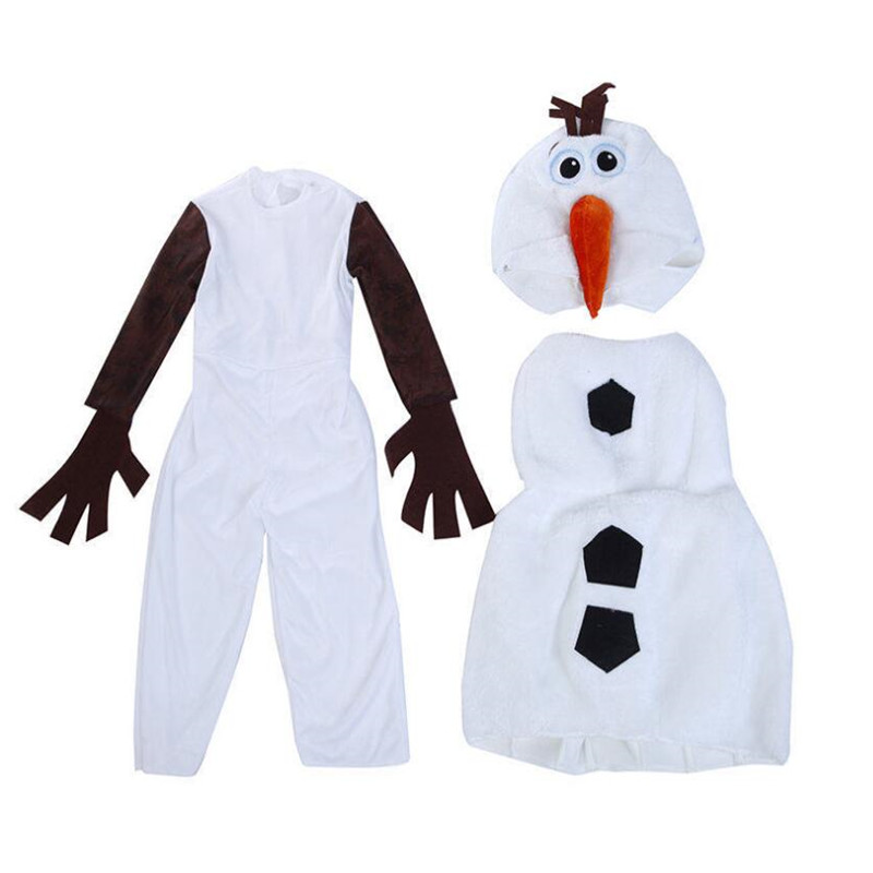 Neujahrs-Olaf-Charakterkostüm  – Anime Cosplay Toddler Bewertung und Preis