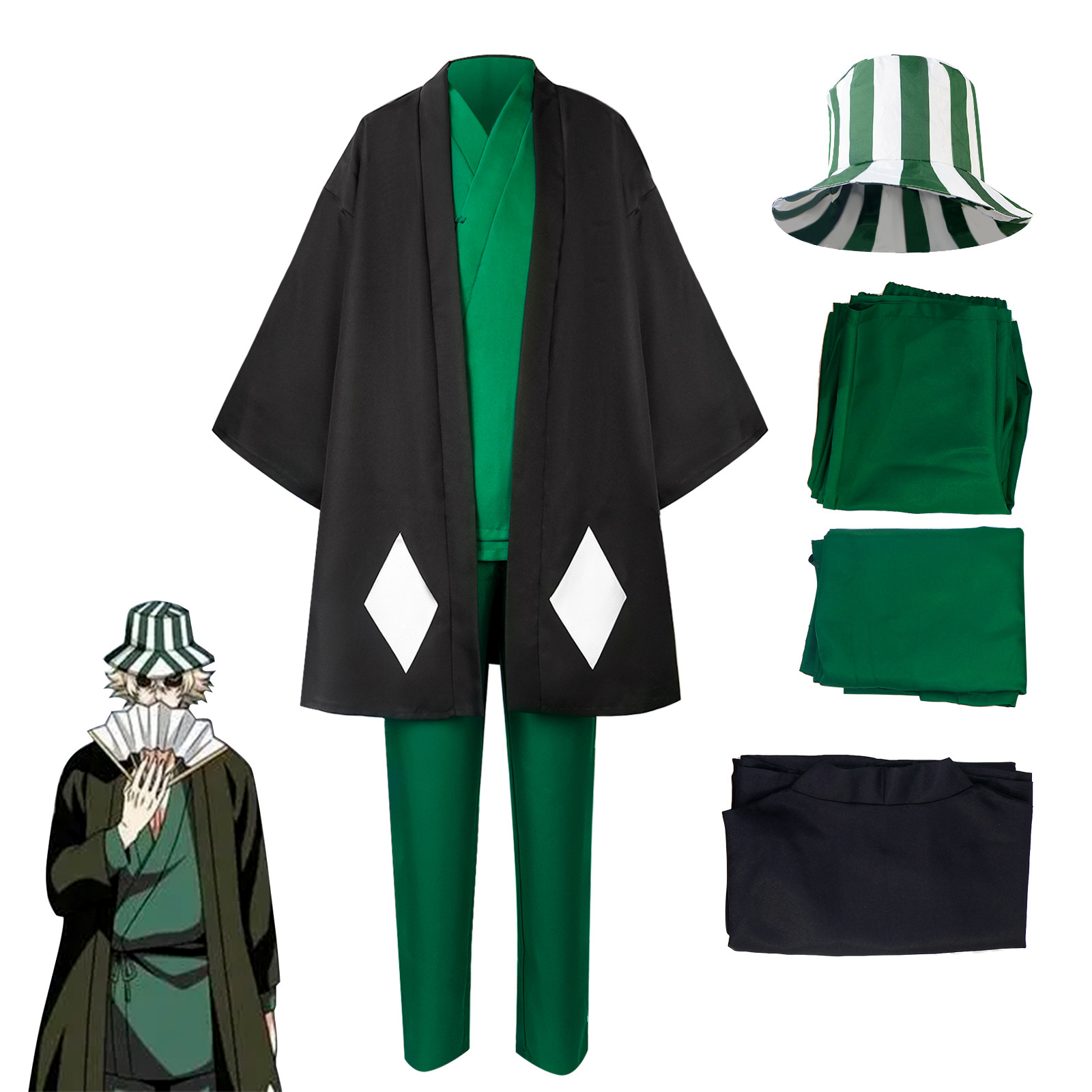 Anime Bleach Cosplay Urahara K – Anime Cosplay Bleach Bewertung und Preis