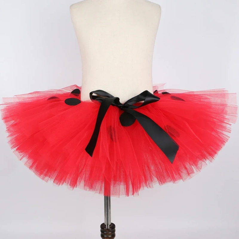 Mädchen Marienkäfer-Tutu-Rock  – Anime Cosplay Toddler Bewertung und Preis