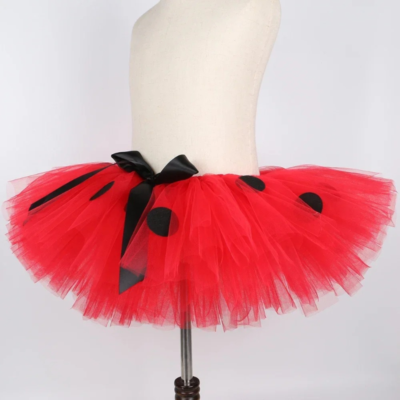 Mädchen Marienkäfer-Tutu-Rock  – Anime Cosplay Toddler Bewertung und Preis