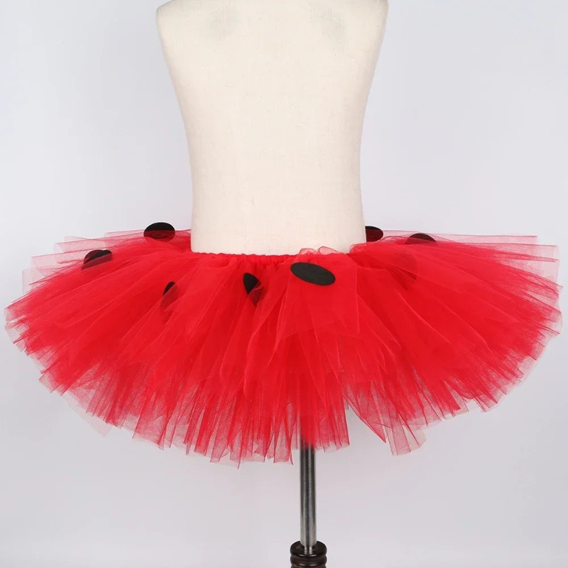 Mädchen Marienkäfer-Tutu-Rock  – Anime Cosplay Toddler Bewertung und Preis