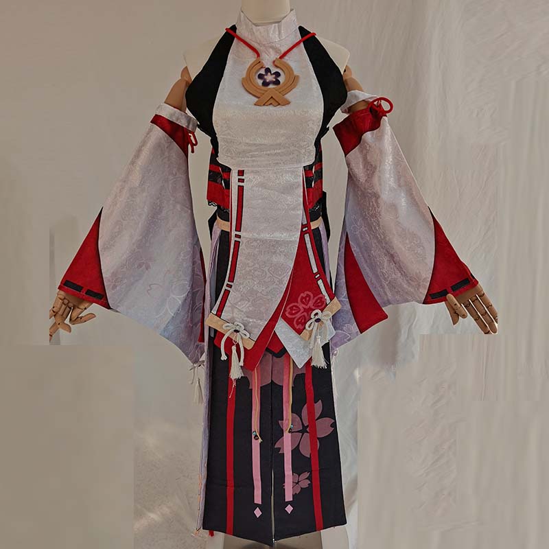 Yae Miko Komplettset Guuji Yae – Cosplay Anime Yae Miko Bewertung und Preis