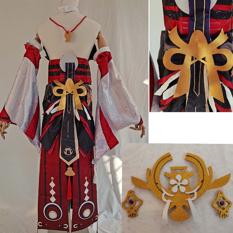 Yae Miko Komplettset Guuji Yae – Cosplay Anime Yae Miko Bewertung und Preis