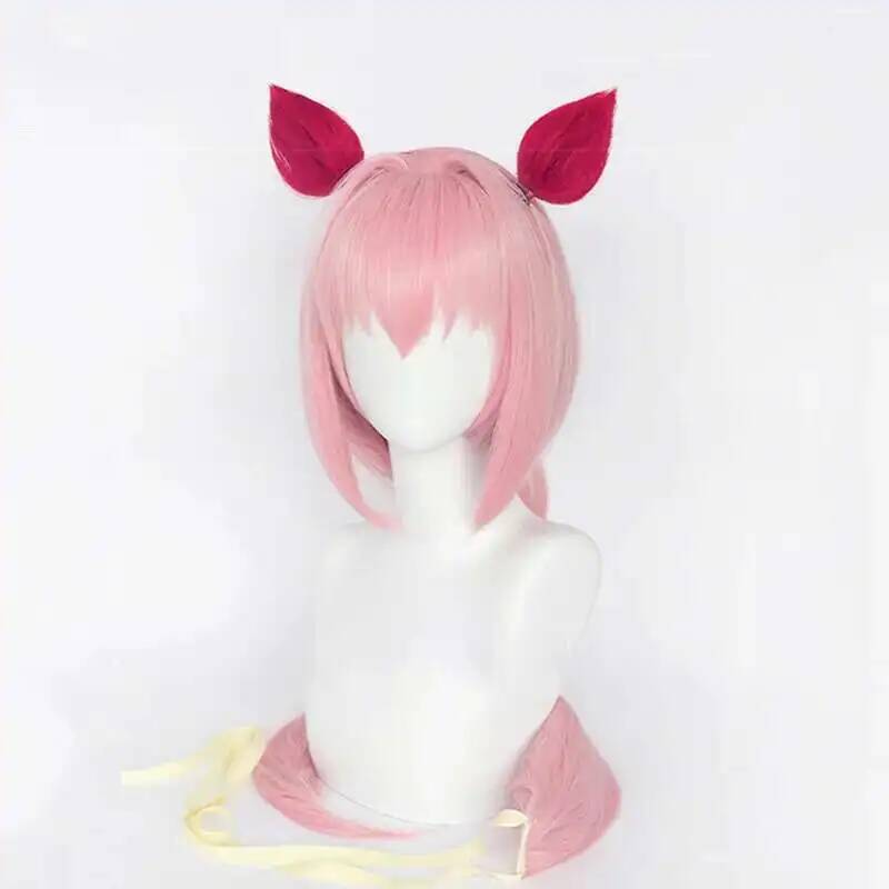 Uma Musume Haru Urara Cosplay  – Anime Cosplay Wigs Bewertung und Preis