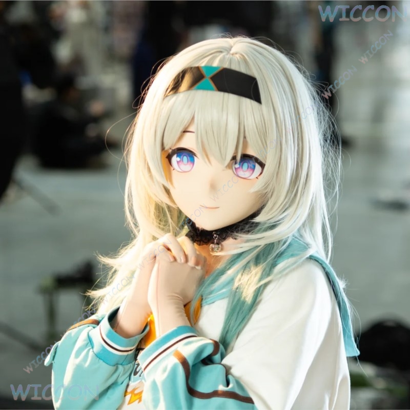 Kigurumi Weibliche Gesichtsmas – Anime Cosplay Diy Bewertung und Preis